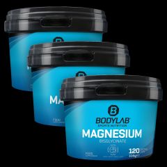 3 x Magnesium Bisglycinate (120 Kapseln)