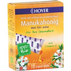 Bio Manuka honing Liquid-Sticks MGO 100+active (12 stuk)