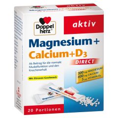 Magnesium + Calcium + D3 Direct (20 Portionen)