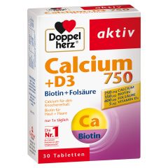 Calcium 900 + D3 + Biotin (30 Tabletten)