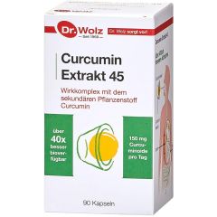 Curcumin Extrakt 45 (90 Kapseln)