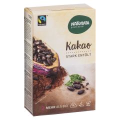 Kakao stark entölt 10-12% Fett bio (125g)