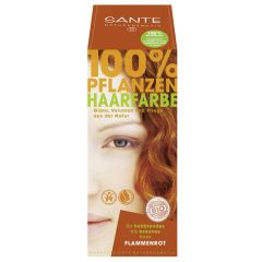 Pflanzenhaarfarbe Flammenrot bio (100g)