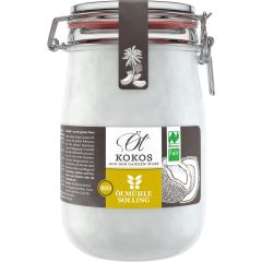 Bio & Fair Kokosöl im Bügel-Glas (1000ml)