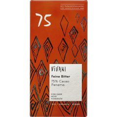 Feine Bitter 75% Cacao Panama bio (80g)