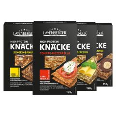 4 x LowCarb.one High Protein Knäcke Mixed (4x150g)