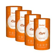 4 x Xucker light / europ. Erythrit (4x1000g)