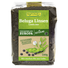 Beluga Linsen schwarz bio (500g)