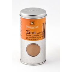Zimt Ceylon gemahlen bio Dose (40g)