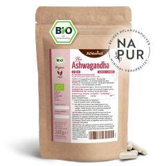 Ashwagandha Kapseln Bio Nachfüllpack (400 Kapseln)