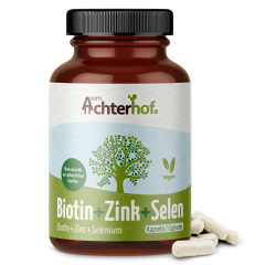 Biotin + Zink + Selen Kapseln (120 Kapseln)
