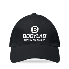 Bodylab Cap schwarz - CREW MEMBER