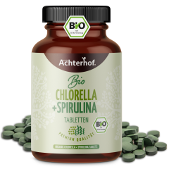Chlorella & Spirulina Tabletten Bio (400 Tabletten)