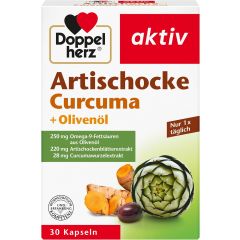 Artichoke + Curcuma + Olive oil (30 capsules)