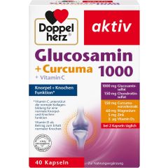 Glucosamin 1000 + Curcuma (40 Kapseln)