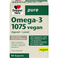 Pure Omega-3 1075 vegan (80 Kapseln)