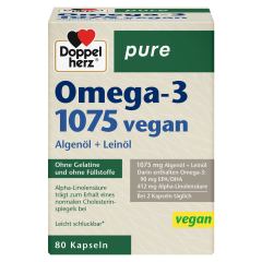 Pure Omega-3 1075 vegan (80 Kapseln)