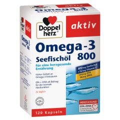 Seefischoel Omega-3 800mg (120 Kapseln)