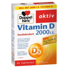 Vitamin D 2000 I.E. (45 Tabletten)