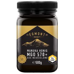 Egmont Manuka Honing MGO 570+ UMF 16+ (500g)
