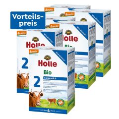 6 x Bio-Folgemilch 2, Vorteilspack, nach dem 6. Monat (6x600g)