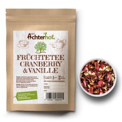 Früchtetee Cranberry/Vanille (100g)