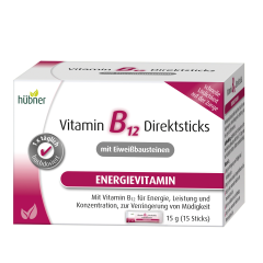 Vitamin B12 Direktsticks mit Eiweißbausteinen (15x1g)