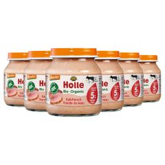 Kalbfleisch - 6x125g - Demeter ab dem 5. Monat