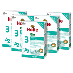 6er Pack A2 Bio-Folgemilch 3, ab dem 10. Monat (400g)