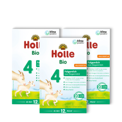 3er Pack Bio-Folgemilch 4 auf Ziegenmilchbasis, ab dem 12. Monat (400g)