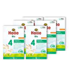 6er Pack Bio-Folgemilch 4 auf Ziegenmilchbasis, ab dem 12. Monat (400g)