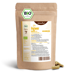 Ingwer Kapseln Bio Nachfüllpack (400 Kapseln)
