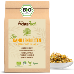 Kamillenblüten getrocknet / ganz Bio (250g)