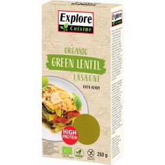 Lasagne aus grünen Linsen bio (250g)