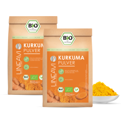 Doppelpack: LINEAVI Kurkumapulver bio (2x1000g)