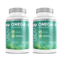 LINEAVI Omega 3 Vegan 4-Monatspackung (2x60 Kapseln)