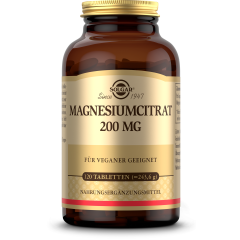 Magnesiumcitrat 200 mg (120 Tabletten)