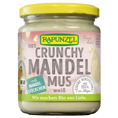 Mandelmus weiß Crunchy aus Europa bio (250g)