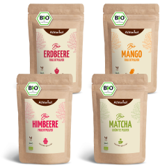Bio Matcha Fruchtpulver Set