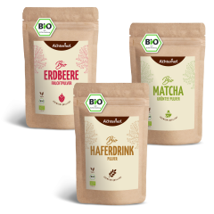 Bio Strawberry Matcha Latte Set