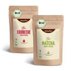 Bio Strawberry Matcha Set