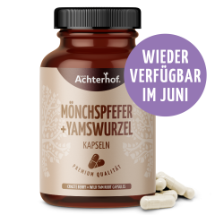 Mönchspfeffer + Yamswurzel Kapseln (120 Kapseln)