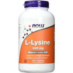 L-Lysine 500mg (250 capsules)