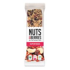 Crunchy Nut Bar Bio Superfood (15x40g)