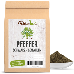 Pfeffer schwarz gemahlen