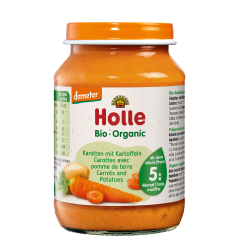 Karotten mit Kartoffeln - 190g - Demeter ab dem 5. Monat