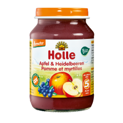 Apfel & Heidelbeeren - 190g - Demeter, ab dem 5. Monat