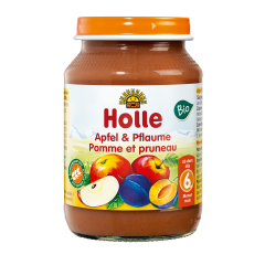 Apfel & Pflaume - 190g - Bio, ab dem 6. Monat