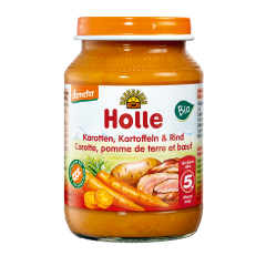 Karotten, Kartoffeln & Rind - 190g - Demeter, ab dem 5. Monat