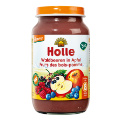 Waldbeeren in Apfel - 220g - Demeter, ab dem 8. Monat